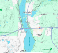 Hudson Stream Area Map