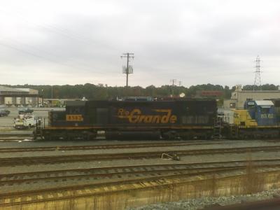 UP/DRGW SD40T-2 @ Bryan Park Engine Terminal in Richmond, VA
11/22/06