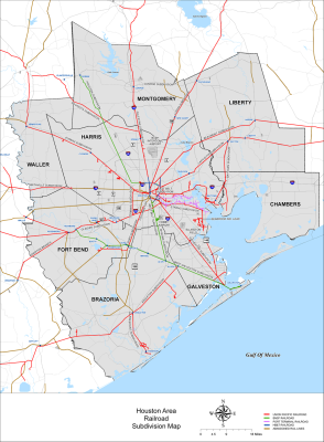 Houston Area Railroads